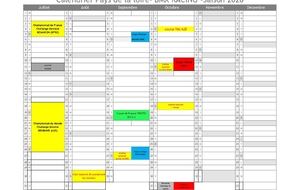 Calendrier saison 2026
