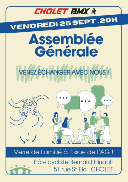 ASSEMBLÉE GÉNÉRALE CHOLET BMX