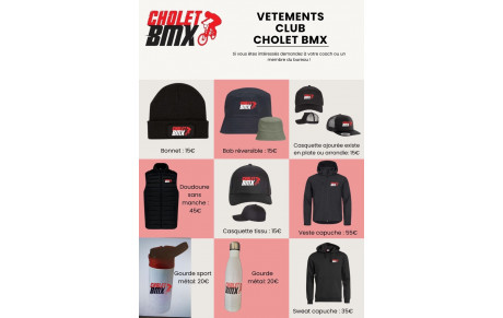 Vêtements Cholet BMX